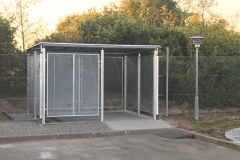 Galvaniseret Cykelskur