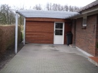 Stål Carport med buet tag