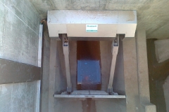 Skylleklapinstallation